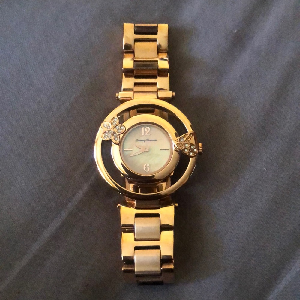 Tommy Bahama Rose Gold Bracelet Watch
